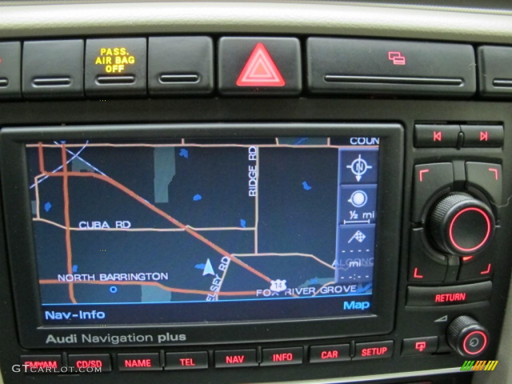 2005 Audi A4 3.2 quattro Sedan Navigation Photo #60071802