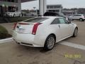 2012 White Diamond Tricoat Cadillac CTS Coupe  photo #3