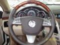 Cashmere/Cocoa Steering Wheel Photo for 2012 Cadillac CTS #60072210