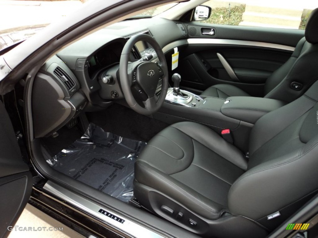 Graphite Interior 2012 Infiniti G 37 Journey Coupe Photo #60073863