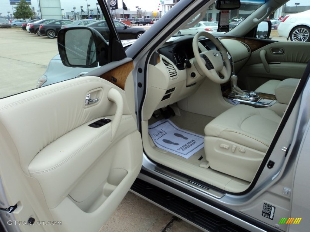 Graphite Interior 2012 Infiniti QX 56 4WD Photo #60073980