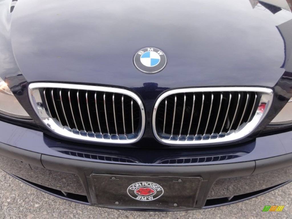 2003 3 Series 330xi Sedan - Orient Blue Metallic / Sand photo #32