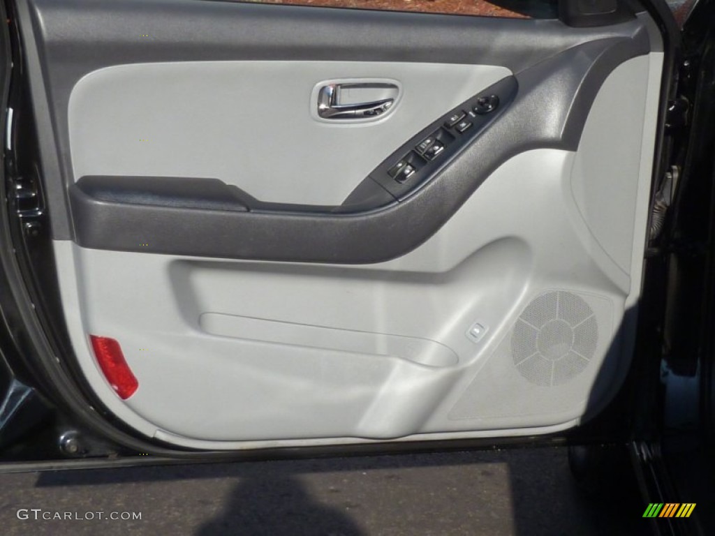 2010 Elantra GLS - Ebony Black / Gray photo #13