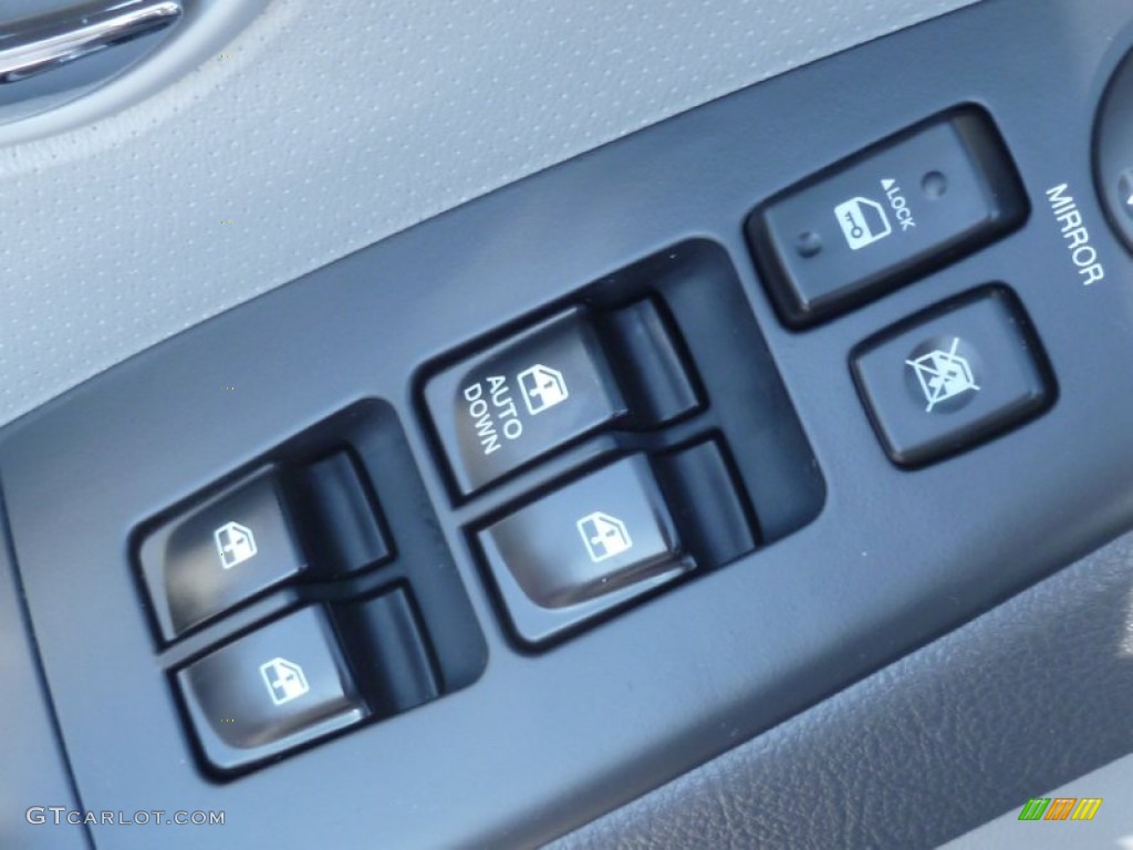 2010 Elantra GLS - Ebony Black / Gray photo #14