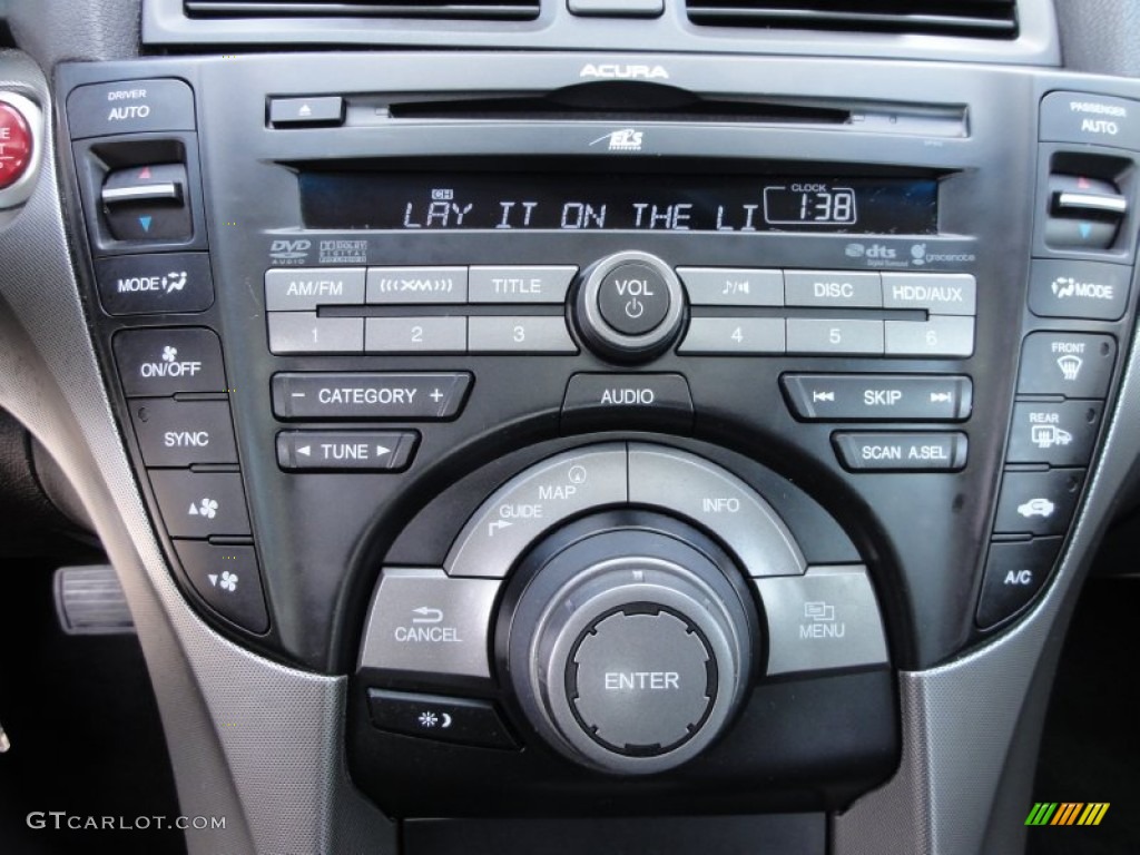 2010 Acura TL 3.5 Technology Controls Photo #60074460