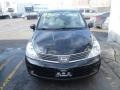 Super Black 2009 Nissan Versa 1.8 S Sedan
