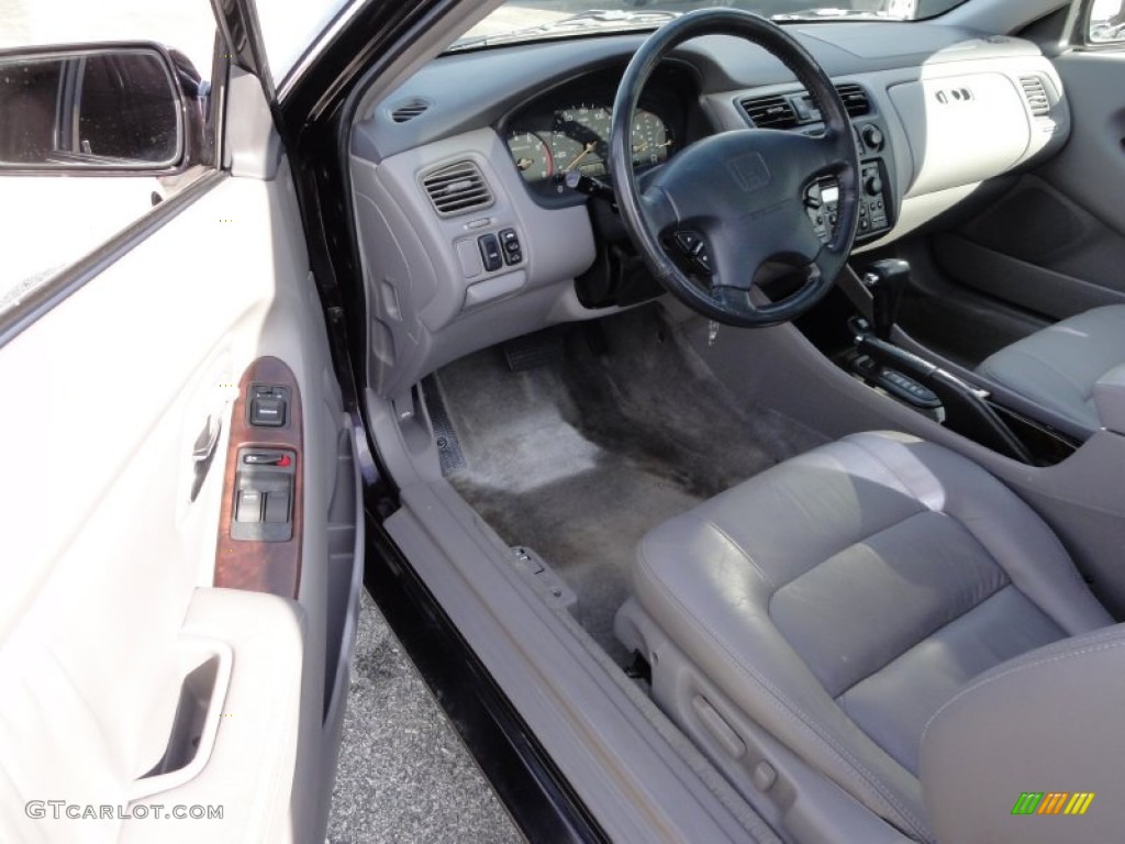 Charcoal Interior 1998 Honda Accord Ex V6 Coupe Photo