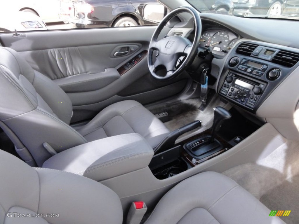 Charcoal Interior 1998 Honda Accord EX V6 Coupe Photo #60075111