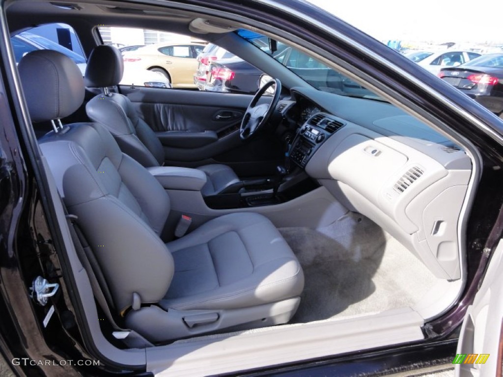 1998 Accord EX V6 Coupe - Black Currant Pearl / Charcoal photo #20