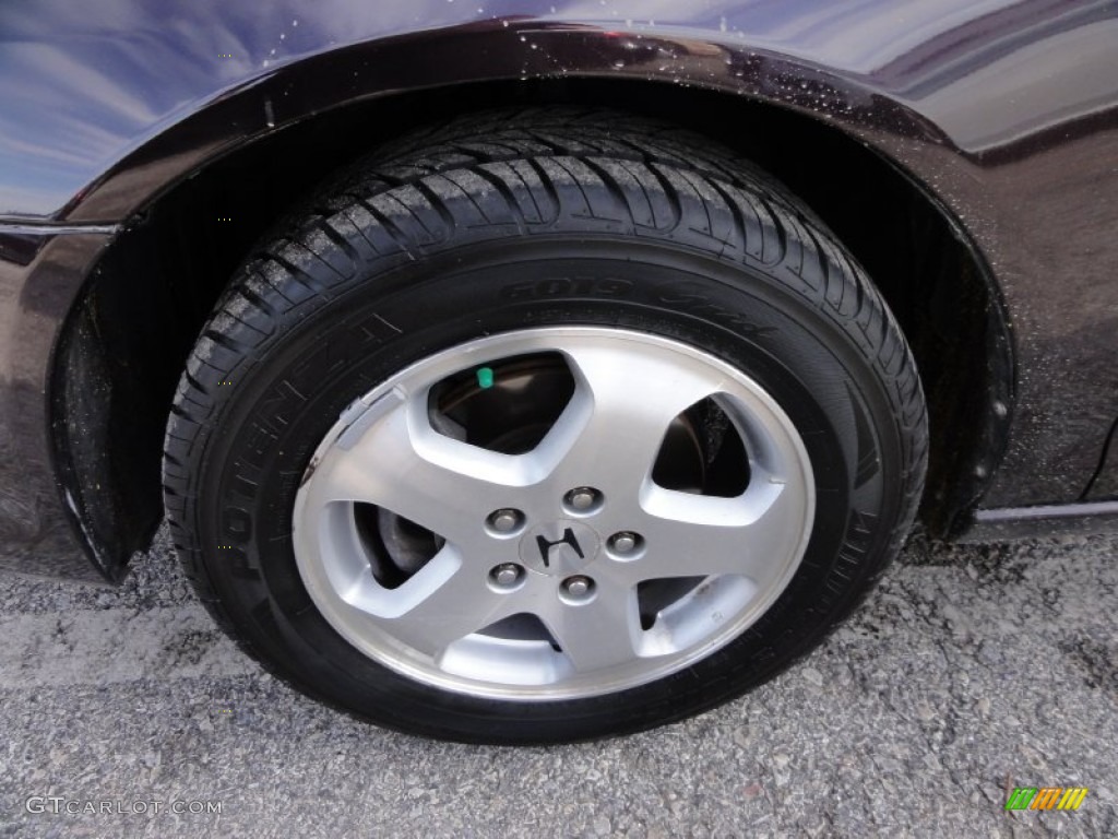 1998 Accord EX V6 Coupe - Black Currant Pearl / Charcoal photo #36