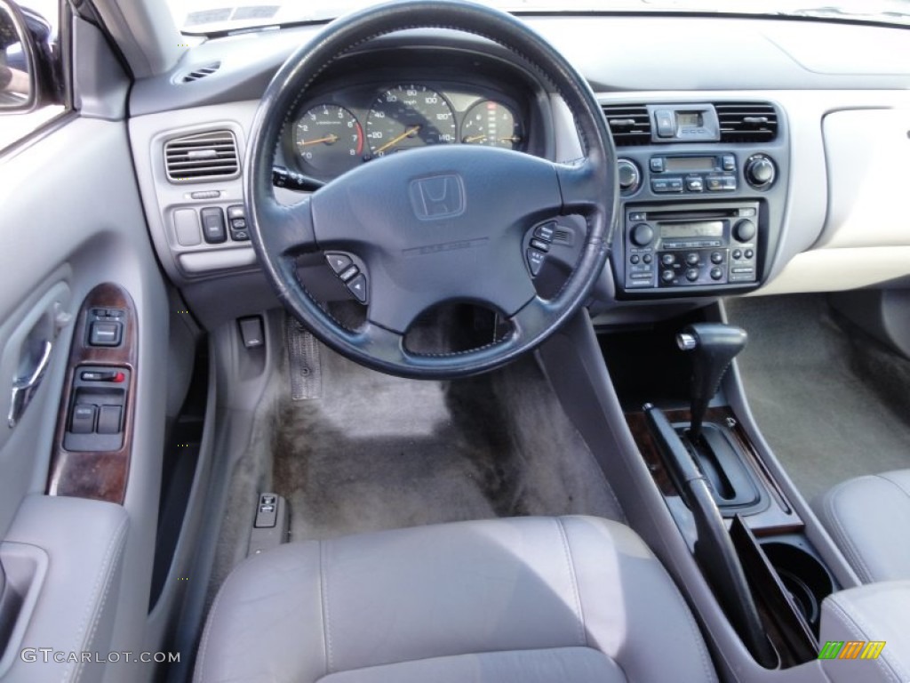 1998 Accord EX V6 Coupe - Black Currant Pearl / Charcoal photo #38
