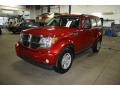 2011 Inferno Red Crystal Pearl Dodge Nitro Heat 4x4  photo #3