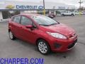 2011 Red Candy Metallic Ford Fiesta SE Hatchback  photo #1