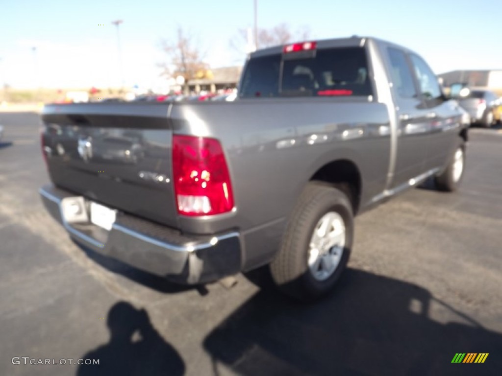 2011 Ram 1500 SLT Quad Cab 4x4 - Mineral Gray Metallic / Dark Slate Gray/Medium Graystone photo #5