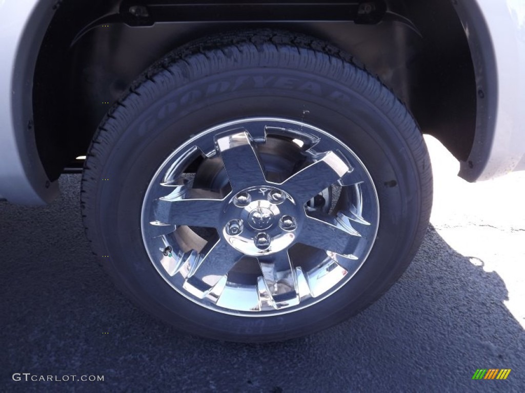 2012 Ram 1500 Laramie Crew Cab 4x4 - Black / Light Pebble Beige/Bark Brown photo #16