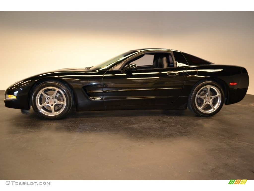 Black 2003 Chevrolet Corvette Coupe Exterior Photo #60079449