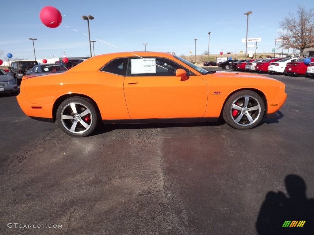 2012 Challenger SRT8 392 - Header Orange / Dark Slate Gray photo #4