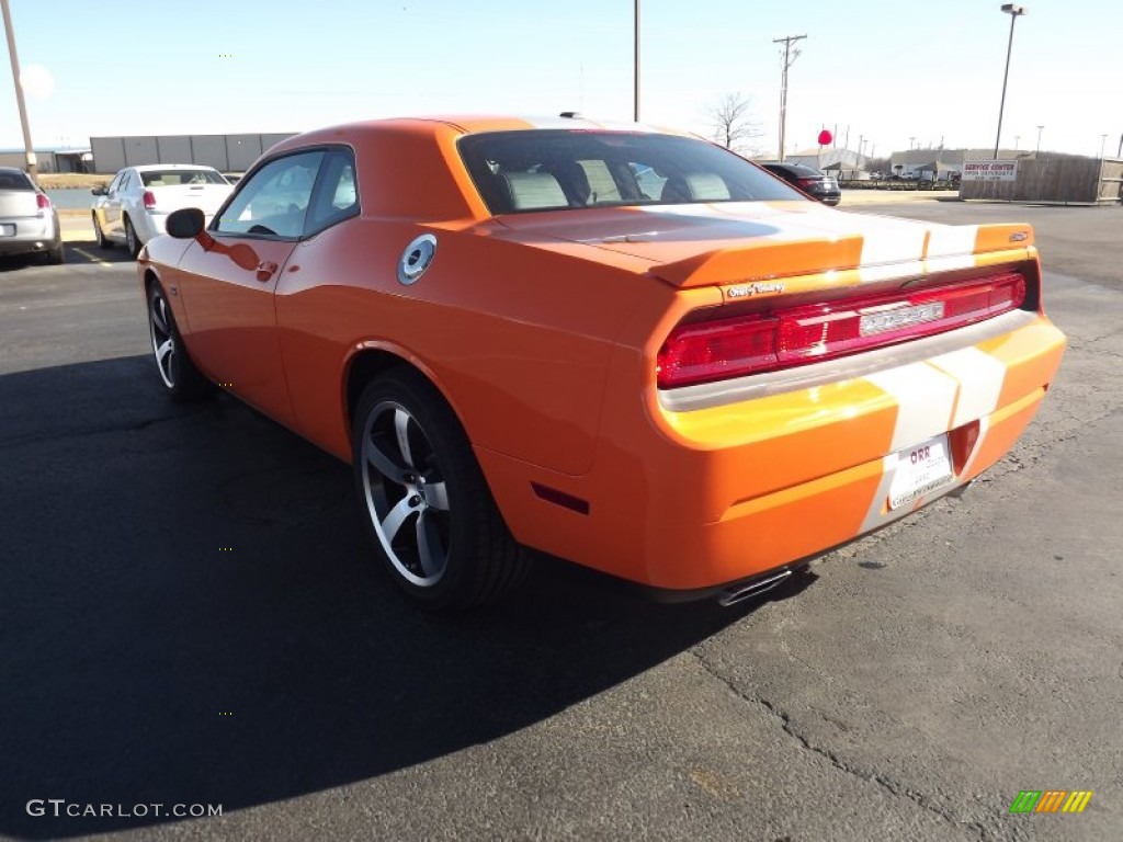 2012 Challenger SRT8 392 - Header Orange / Dark Slate Gray photo #7