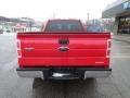 2011 Vermillion Red Ford F150 XLT SuperCab 4x4  photo #3