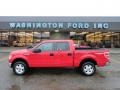 2011 Vermillion Red Ford F150 XLT SuperCrew 4x4  photo #1