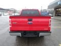 2011 Vermillion Red Ford F150 XLT SuperCrew 4x4  photo #3