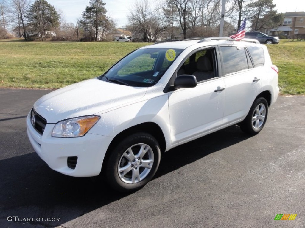 Super White 2009 Toyota RAV4 V6 4WD Exterior Photo #60080577