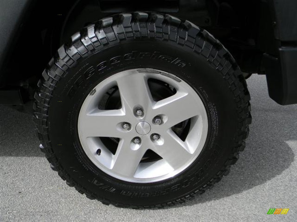 2007 Jeep Wrangler Rubicon 4x4 Wheel Photo #60082047