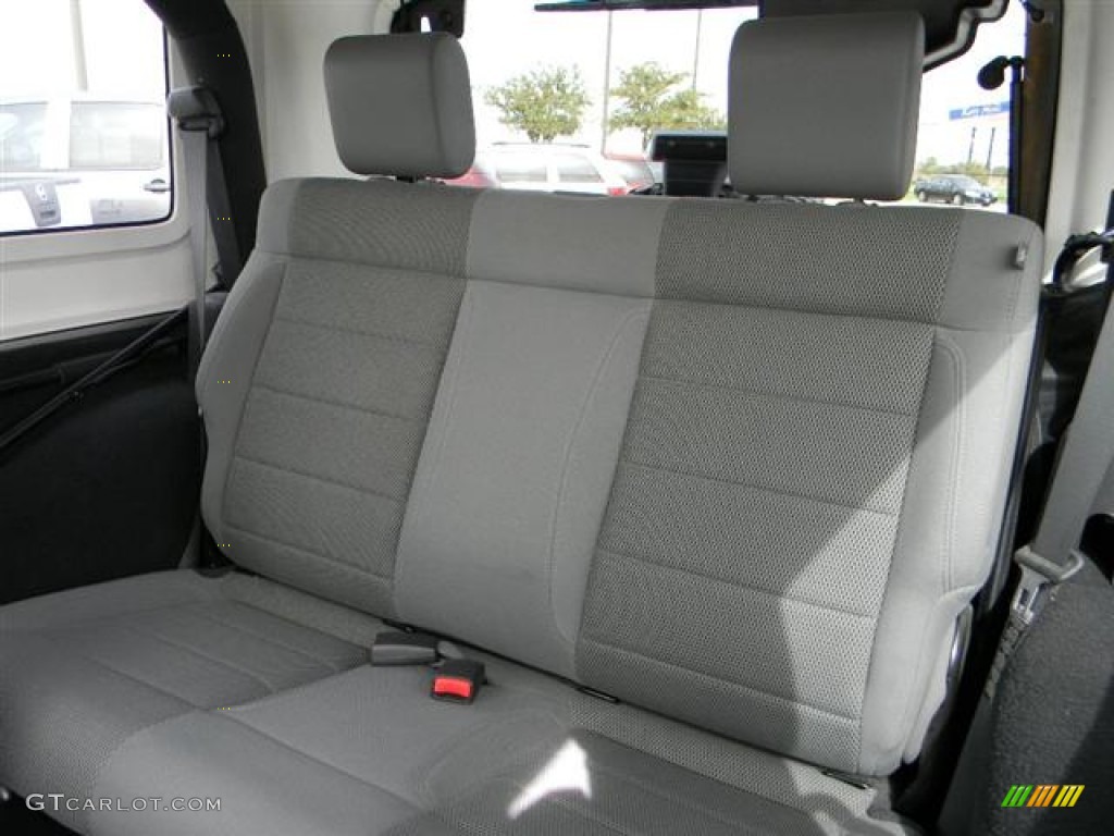 Dark Slate Gray/Medium Slate Gray Interior 2007 Jeep Wrangler Rubicon 4x4 Photo #60082083