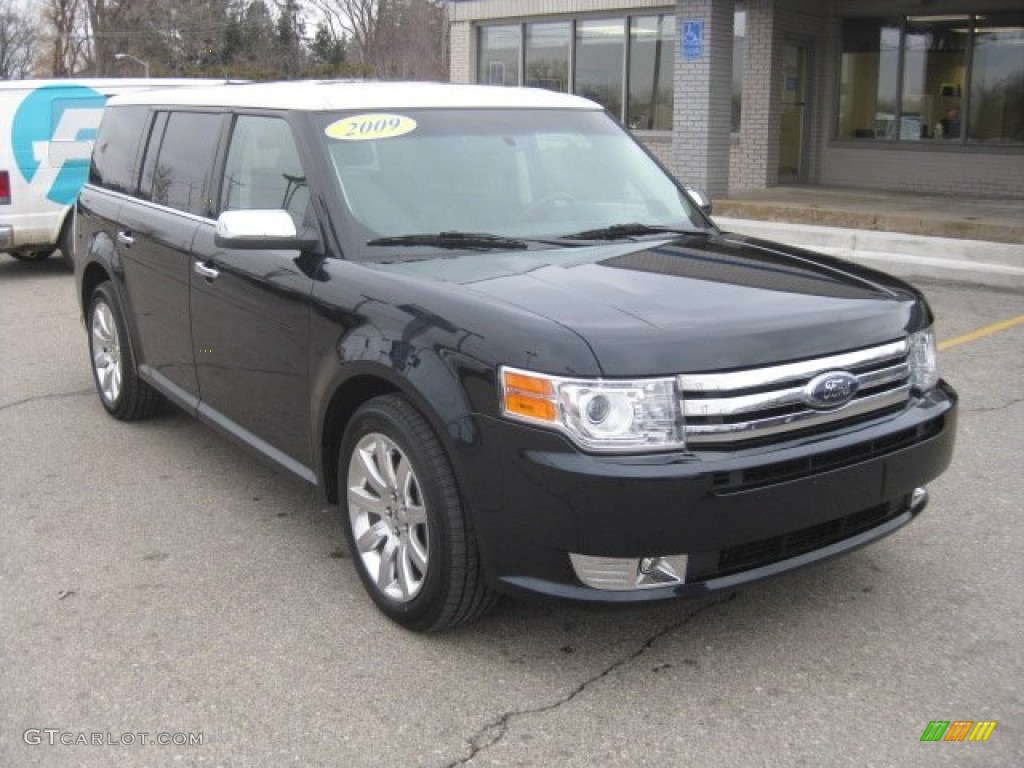 2009 Flex Limited AWD - Dark Ink Blue Metallic / Charcoal Black photo #1