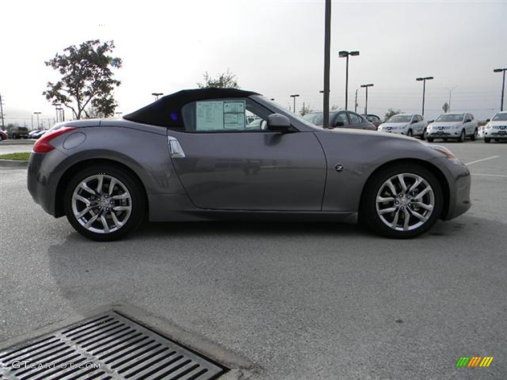 Gun Metallic 2012 Nissan 370Z Touring Roadster Exterior Photo #60082635