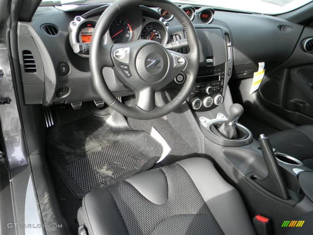 Black Interior 2012 Nissan 370z Touring Roadster Photo