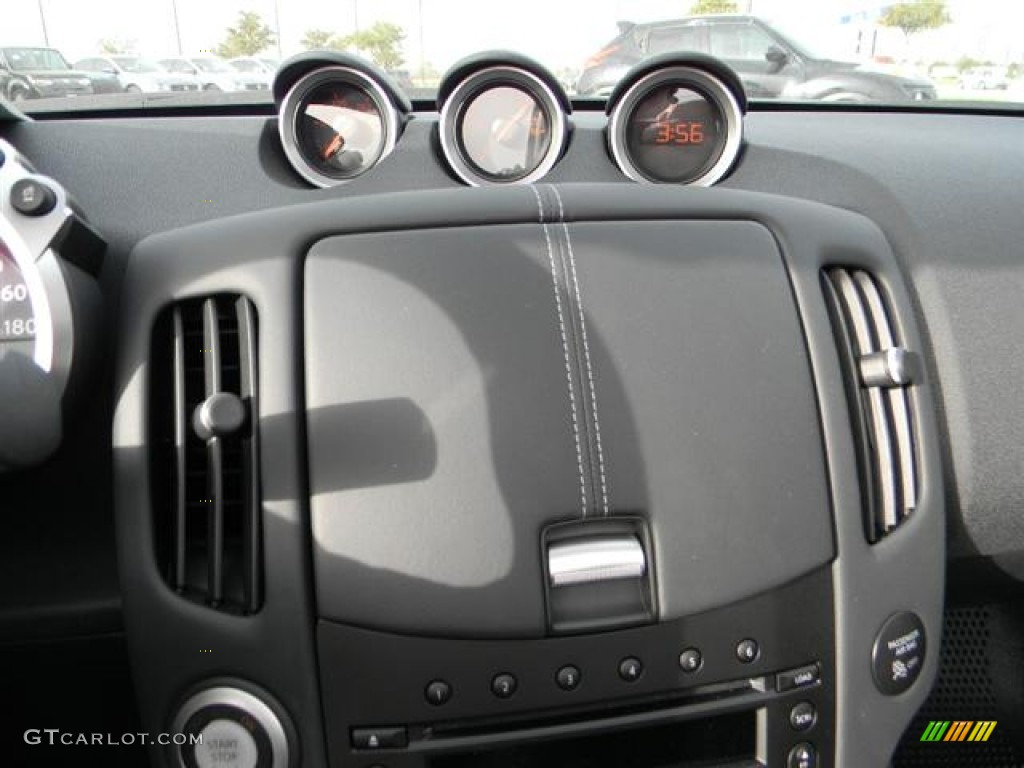 2012 Nissan 370Z Touring Roadster Black Dashboard Photo #60082725