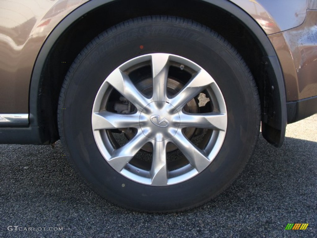 2008 FX 35 AWD - Beryllium 16 Metallic / Brick photo #4