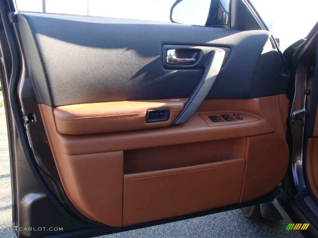 2008 FX 35 AWD - Beryllium 16 Metallic / Brick photo #11