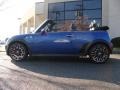 2008 Lightning Blue Metallic Mini Cooper S Convertible  photo #3