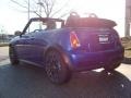 2008 Lightning Blue Metallic Mini Cooper S Convertible  photo #5