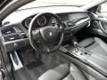 2011 BMW X6 M Black Merino Leather Interior Prime Interior Photo