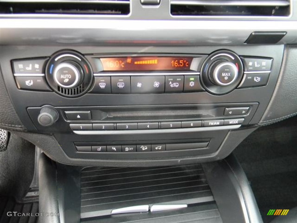 2011 X6 M M xDrive - Black Sapphire Metallic / Black Merino Leather photo #24