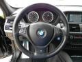 Black Merino Leather 2011 BMW X6 M M xDrive Steering Wheel