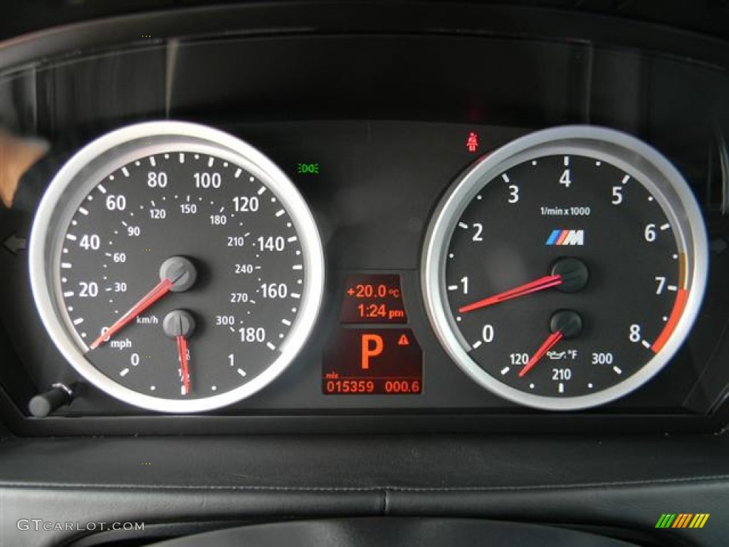 2011 BMW X6 M M xDrive Gauges Photo #60084228