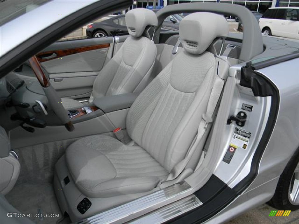 2009 Mercedes-Benz SL 550 Roadster Front Seat Photo #60085422