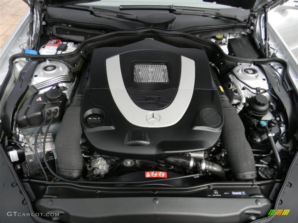 2009 Mercedes-Benz SL 550 Roadster 5.5 Liter DOHC 32-Valve VVT V8 Engine Photo #60085458