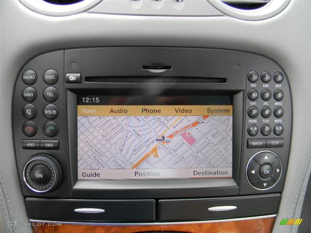 2009 Mercedes-Benz SL 550 Roadster Navigation Photo #60085503