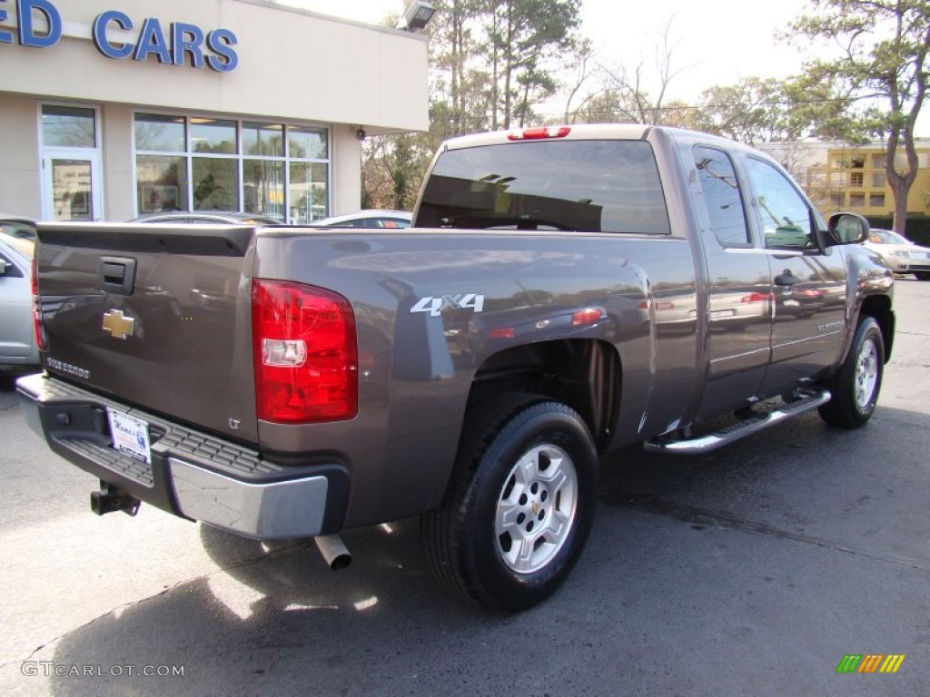 2008 Silverado 1500 LT Extended Cab 4x4 - Desert Brown Metallic / Light Cashmere/Ebony Accents photo #8