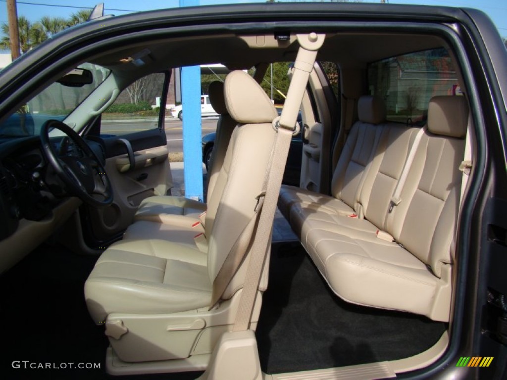 2008 Silverado 1500 LT Extended Cab 4x4 - Desert Brown Metallic / Light Cashmere/Ebony Accents photo #11