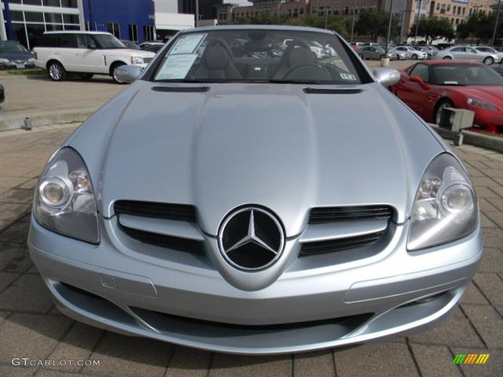 Diamond Silver Metallic 2007 Mercedes-Benz SLK 350 Roadster Exterior Photo #60086400