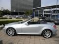 Diamond Silver Metallic - SLK 350 Roadster Photo No. 9