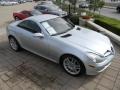 2007 Diamond Silver Metallic Mercedes-Benz SLK 350 Roadster  photo #27