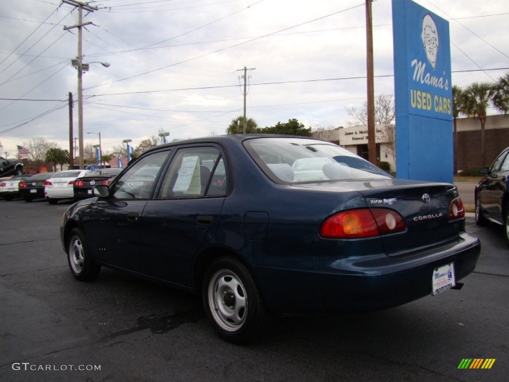 2002 Corolla CE - Mystic Teal Mica / Light Charcoal photo #5