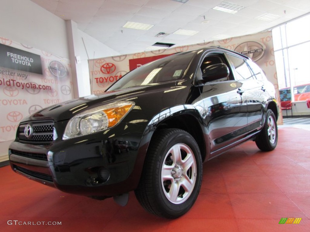 2008 RAV4 4WD - Black / Ash photo #1